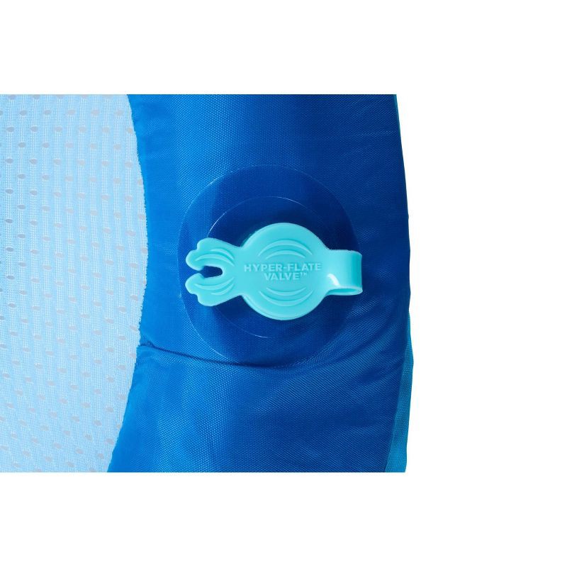 slide 4 of 7, Swimways Sun Canopy Spring Float with Hyper-Flate Valve - Shark, 1 ct