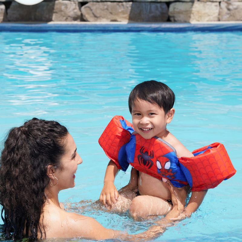 slide 2 of 5, Swimways Spider-Man Swim Trainer Life Jacket, 1 ct