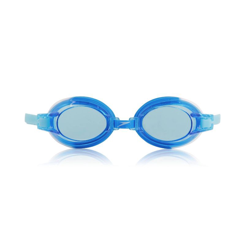slide 2 of 3, Speedo Kids' Splasher Swim Goggles - Blue/Celeste: Anti-Fog, Adjustable Strap, Ages 3-6, 1 ct