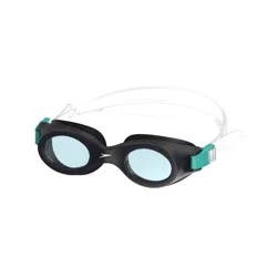 Speedo Junior Glide Swim Goggles - Black: Anti-Fog, Adjustable Strap, Ages 6-14