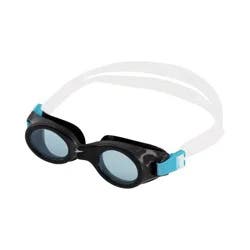 Speedo Junior Glide Swim Goggles - Black: Anti-Fog, Adjustable Strap, Ages 6-14