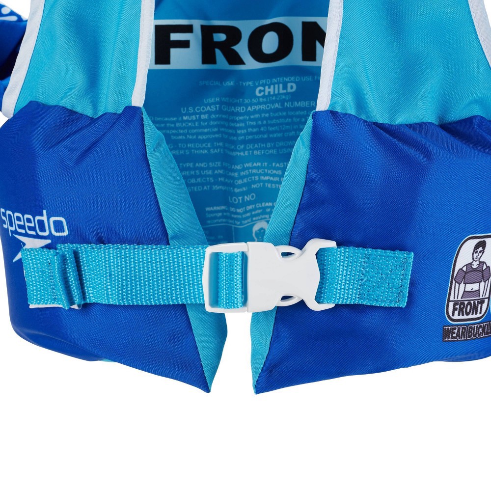 Speedo Splash Jammer Life Jacket Vest Blue Shark 1 ct Shipt