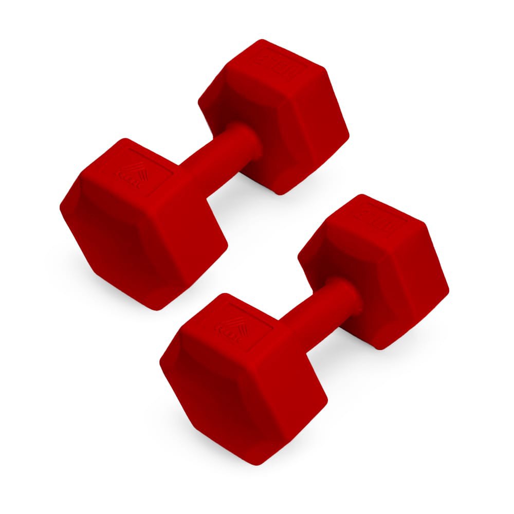 slide 1 of 1, RBX Vinyl Covered Dumbbells - 10 Pounds, 2 ct