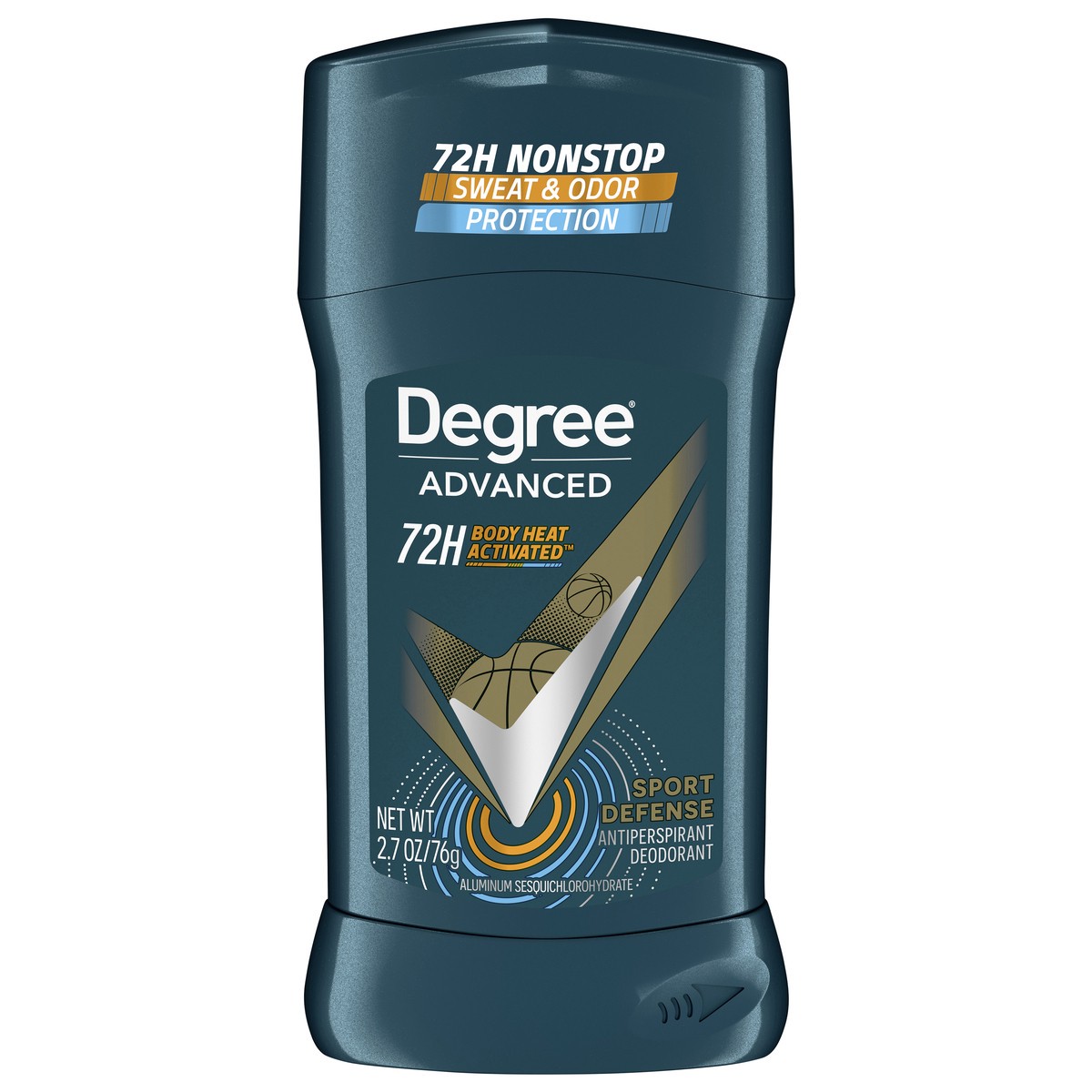 slide 1 of 6, Degree Antiperspirant Deodorant Sport Defense, 2.7 oz, 2.7 oz