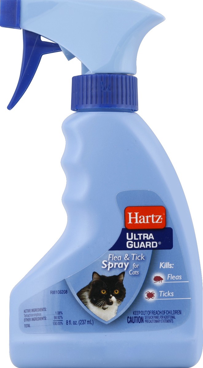 slide 1 of 2, Hartz Flea & Tick Spray 8 oz, 8 fl oz