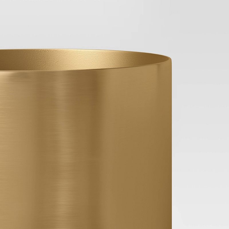 slide 3 of 3, Small Brass Vase - Threshold™, 1 ct