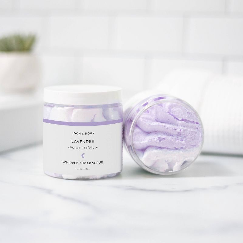 slide 3 of 6, Joon X Moon Lavender Whipped Sugar Soap Body Scrub - 5.3oz, 5.3 oz