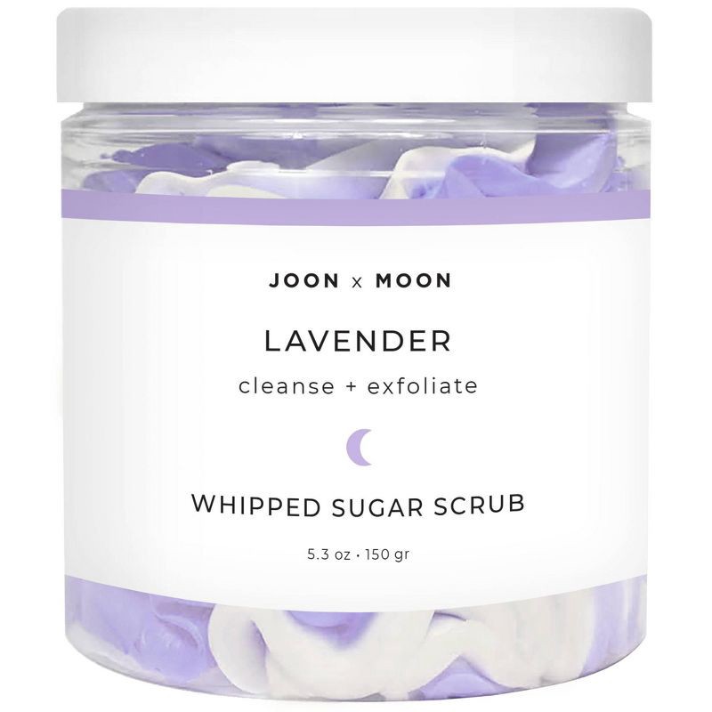 slide 1 of 6, Joon X Moon Lavender Whipped Sugar Soap Body Scrub - 5.3oz, 5.3 oz