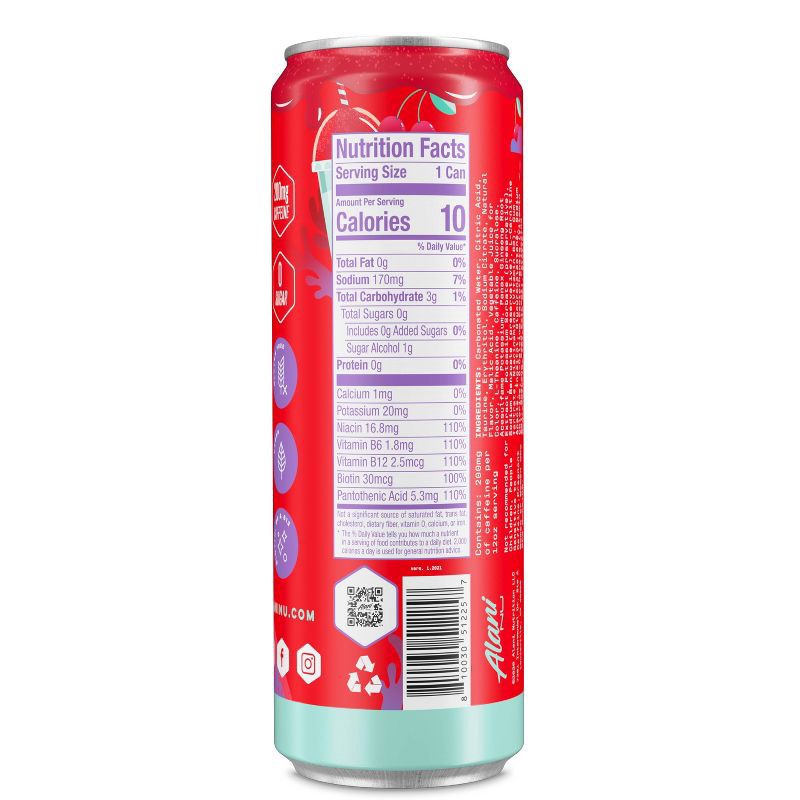 slide 3 of 3, Alani Nu Alani Cherry Slush Energy Drink - 12 fl oz Can, 12 fl oz