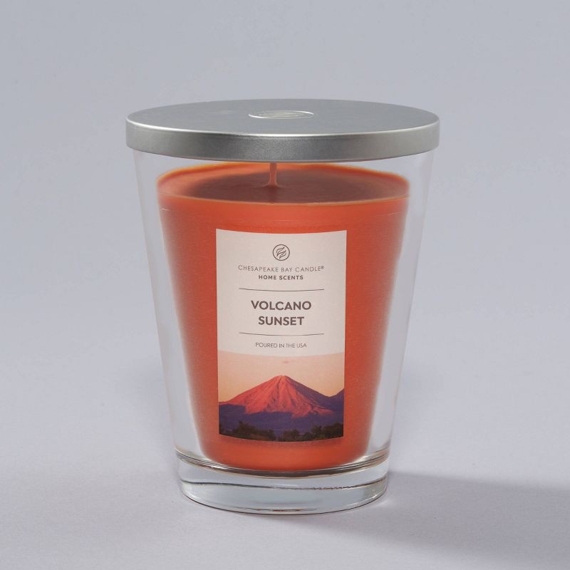 slide 1 of 4, 11.5oz Jar Candle Volcano Sunset - Home Scents by Chesapeake Bay Candle, 11.5 oz