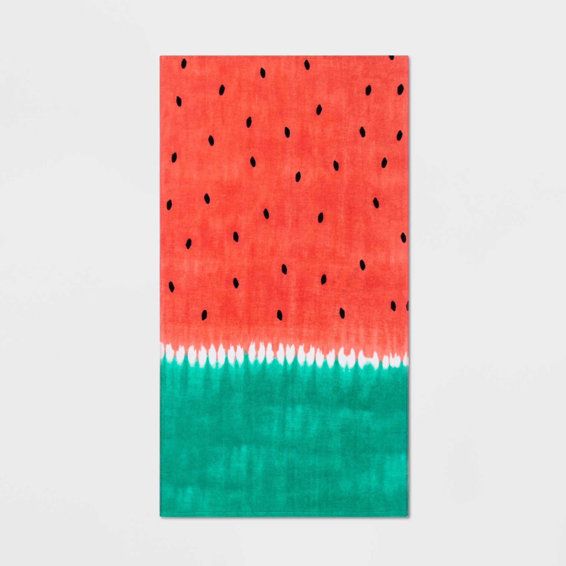 slide 1 of 3, Watermelon Printed Beach Towel Ombre - Sun Squad, 1 ct