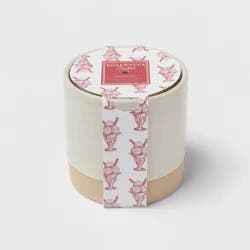 8oz Ceramic Candle Rosewater Sorbet - Threshold