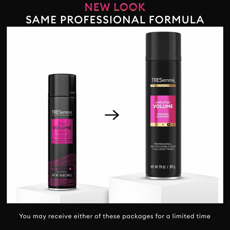 slide 4 of 9, Tresemme Total Volume Hairspray for 24-Hour Frizz Control - 11oz, 11 oz