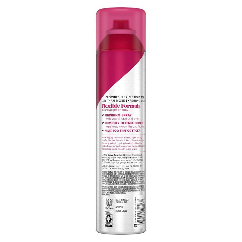 slide 3 of 5, Suave Professionals Flexible Control Hairspray - 9.4oz, 9.4 oz
