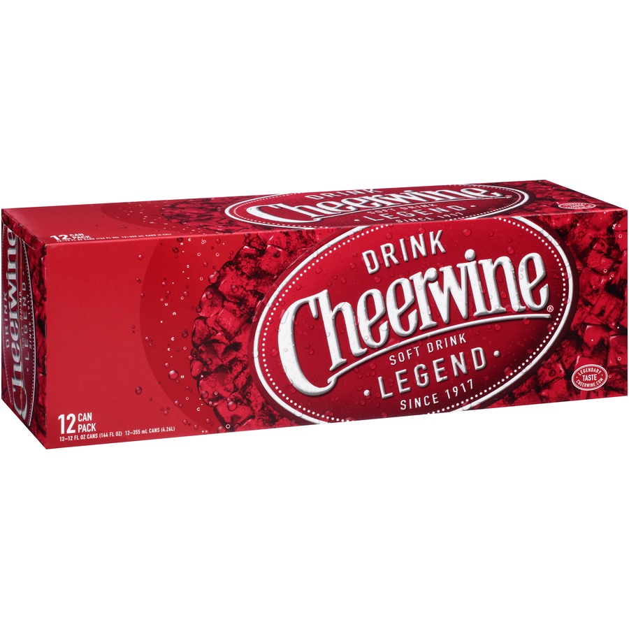 slide 4 of 8, Cheerwine 12Pk 12 Oz, 144 oz
