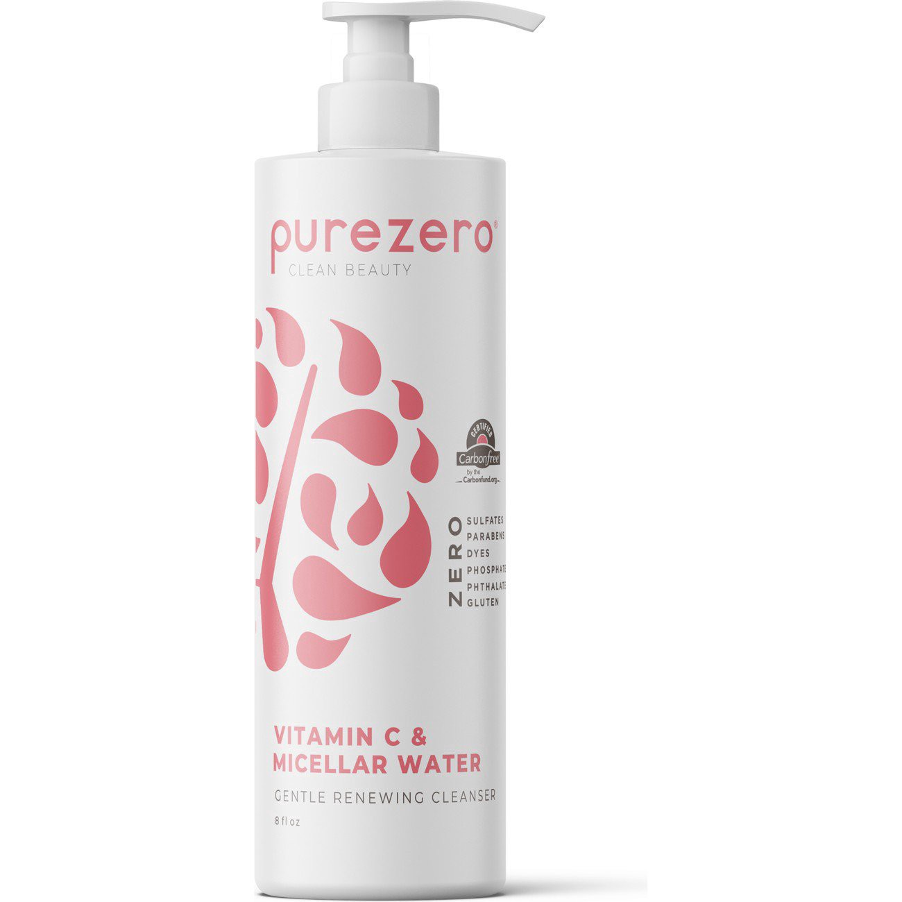 slide 1 of 1, Purezero Clean Beauty Ceramides + Micellar Water Gentle Renewing Cleanser 8 fl oz, 8 fl oz