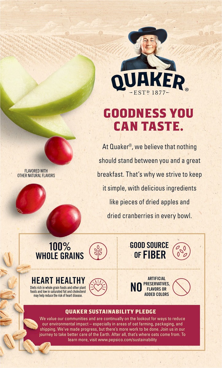 slide 3 of 6, Quaker Instant Oatmeal, 8 ct