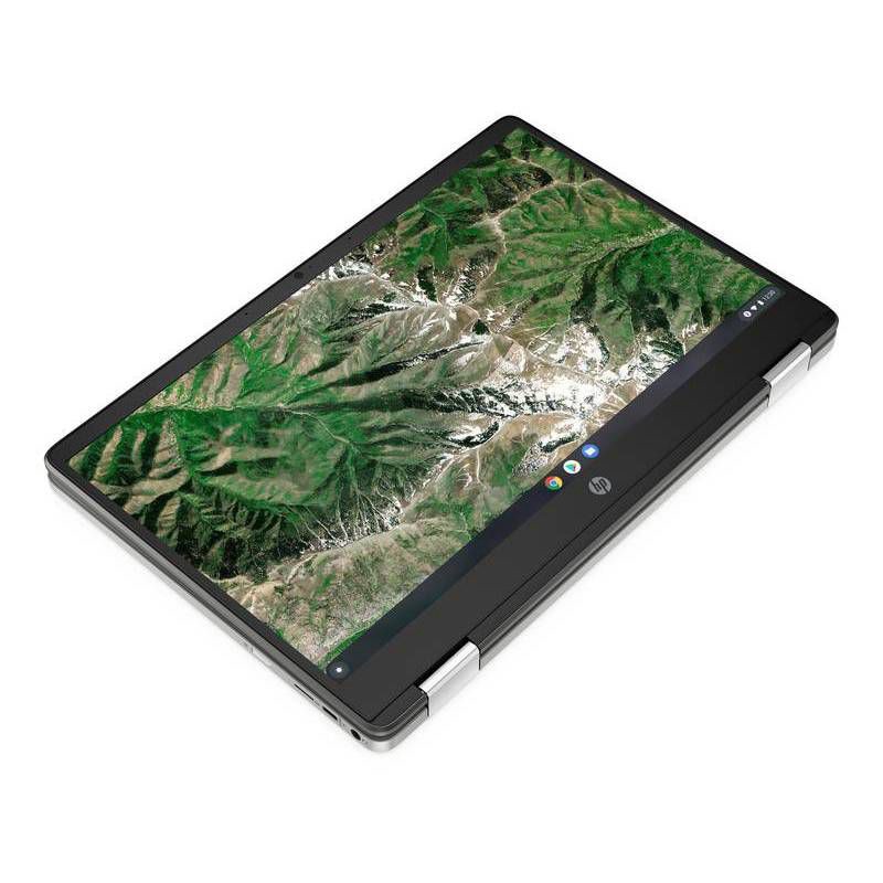 slide 9 of 9, HP Inc. HP 14" Convertible 2-in-1 Chromebook Laptop - Intel Processor - 4GB RAM - 64GB Flash Storage - Silver (14a-ca0036tg), 1 ct