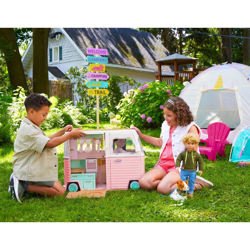 slide 2 of 16, Our Generation Country Cruising RV Camper Vehicle Playset for 18" Dolls, 1 ct
