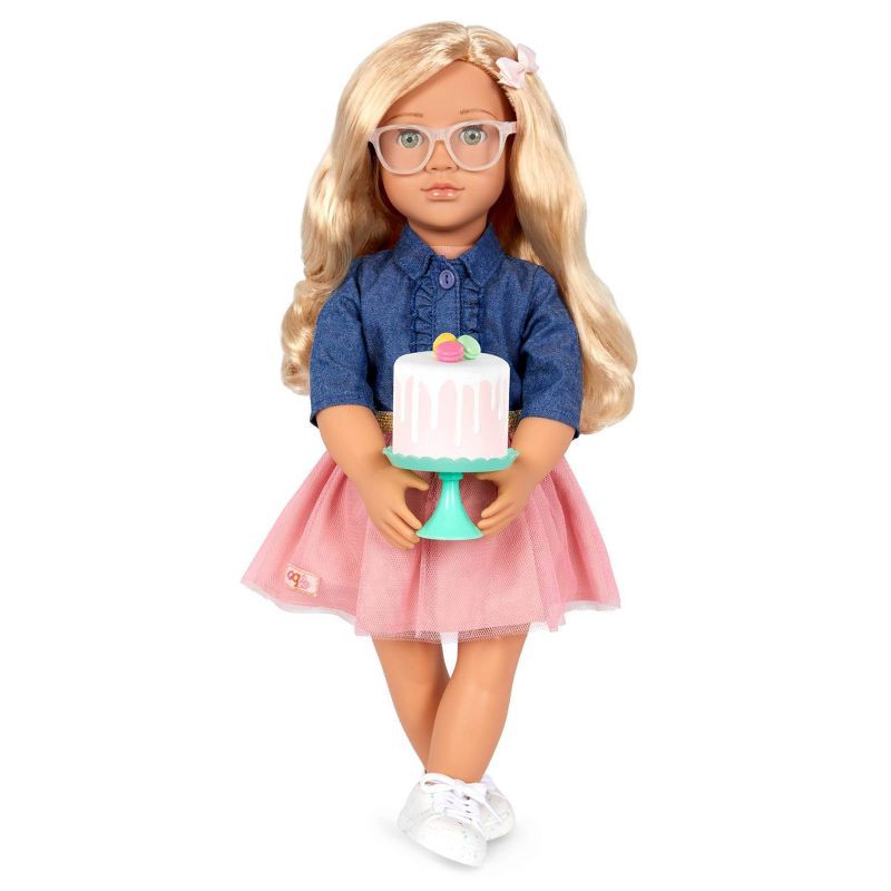 slide 2 of 7, Our Generation Emily Posable 18" Party Planner Doll & Storybook, 1 ct