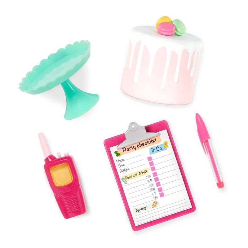 slide 5 of 7, Our Generation Emily Posable 18" Party Planner Doll & Storybook, 1 ct