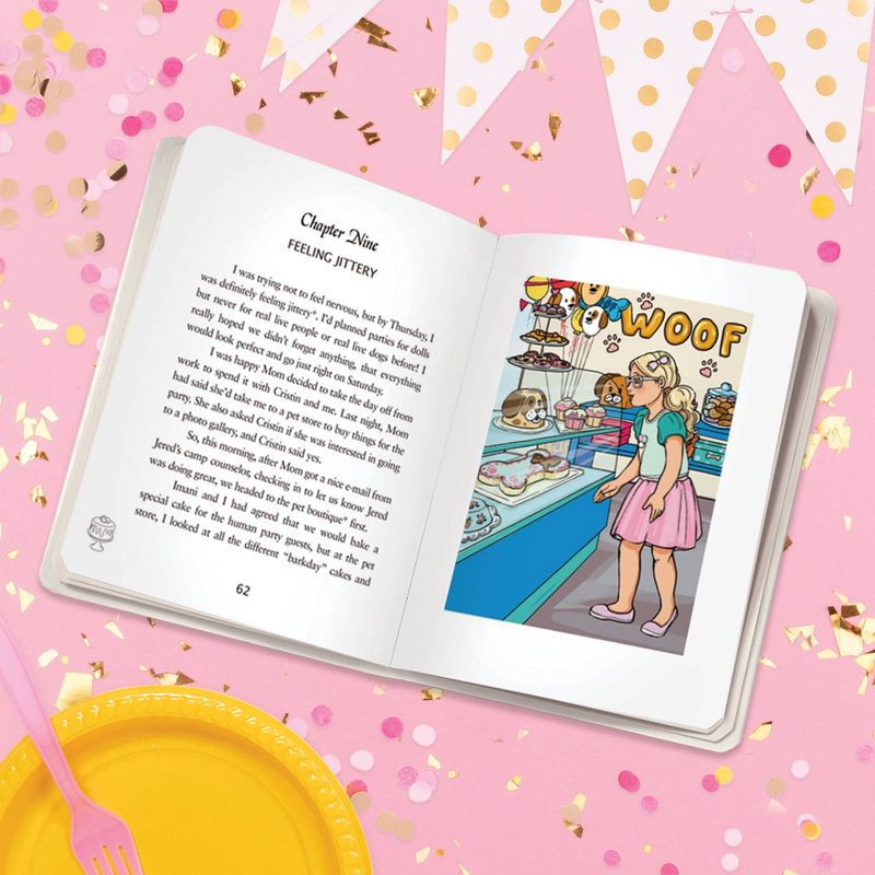 slide 6 of 7, Our Generation Emily Posable 18" Party Planner Doll & Storybook, 1 ct