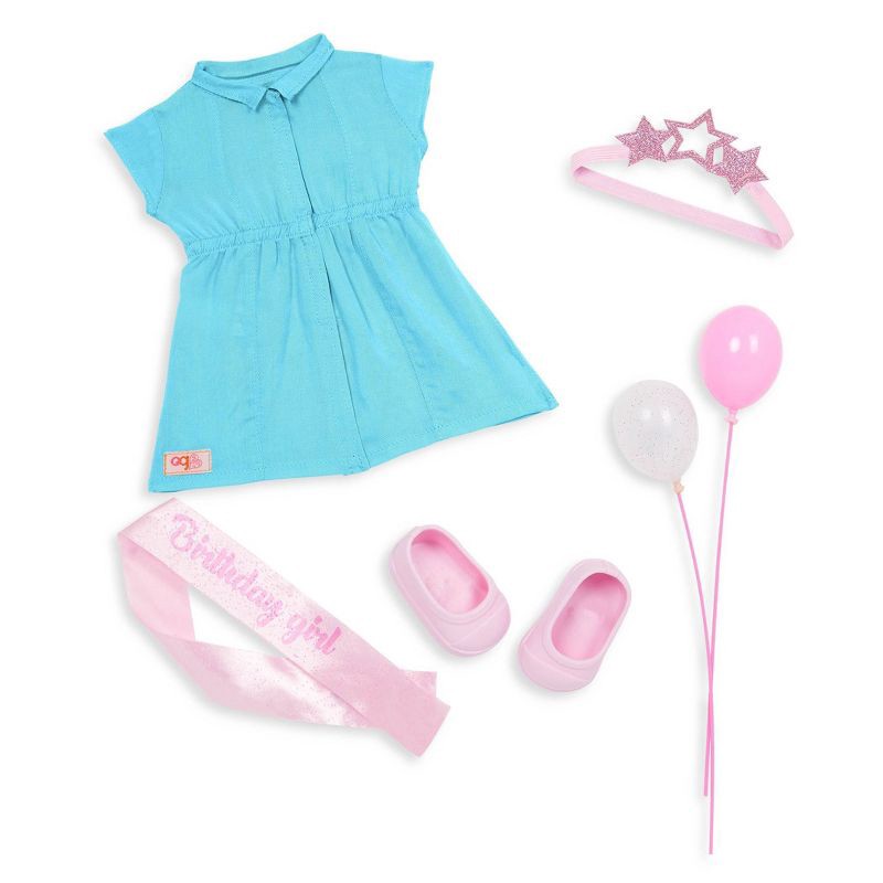 slide 4 of 5, Our Generation Anita 18" Birthday Party Doll, 1 ct