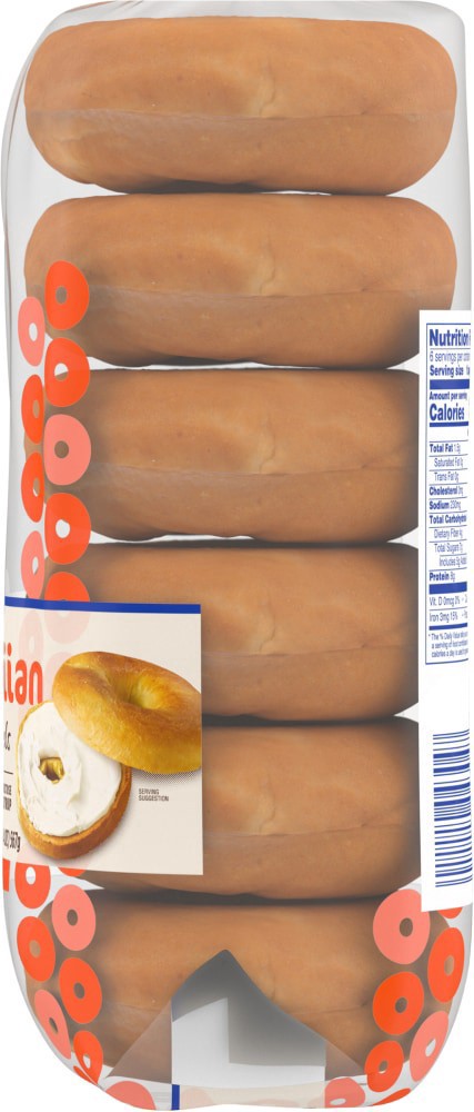 slide 4 of 5, Kroger Sweet Hawaiian Bagels 6 Count, 20 oz