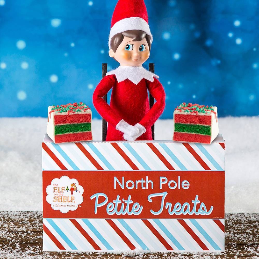 slide 6 of 7, Elf on the Shelf Cakebites Christmas Cake, 8 oz, 4 ct
