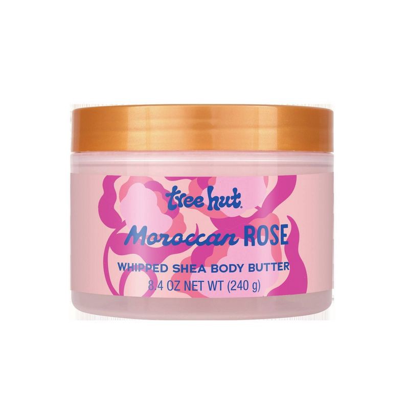 slide 1 of 12, Tree Hut Moroccan Rose Whipped Body Butter - 8.4 fl oz, 8.4 fl oz