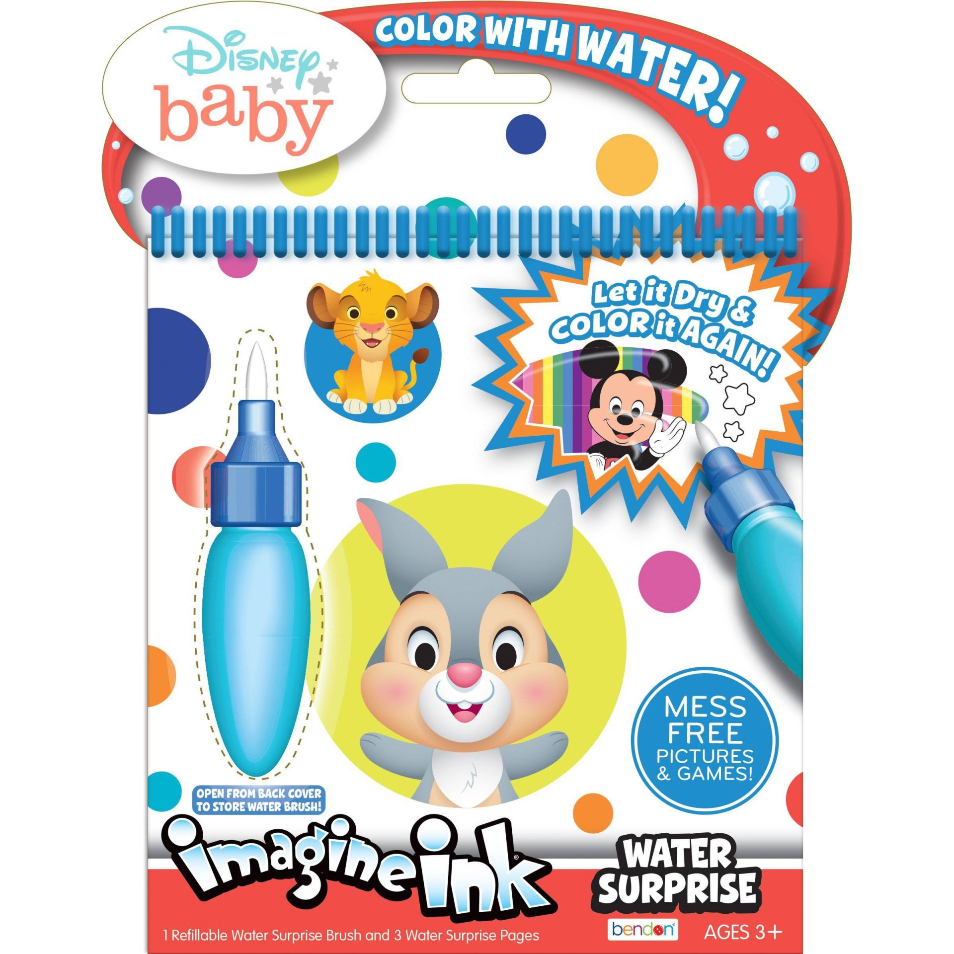 slide 1 of 4, Bendon Disney Baby Water Surprise Book, 1 ct