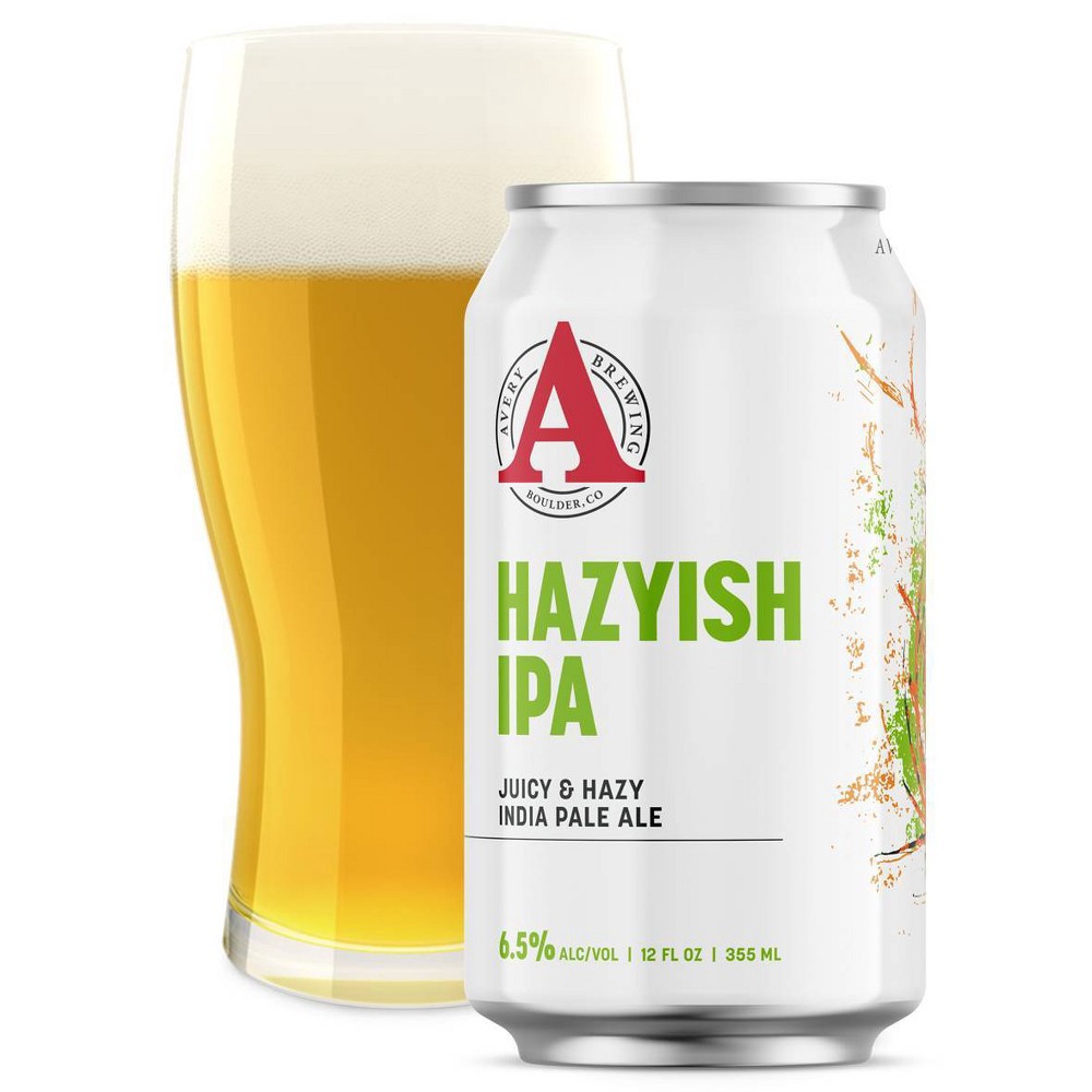 slide 2 of 6, Avery Brewing Co. Avery Brewing Hazyish IPA Beer - 6pk/12 fl oz Cans, 6 ct; 12 fl oz
