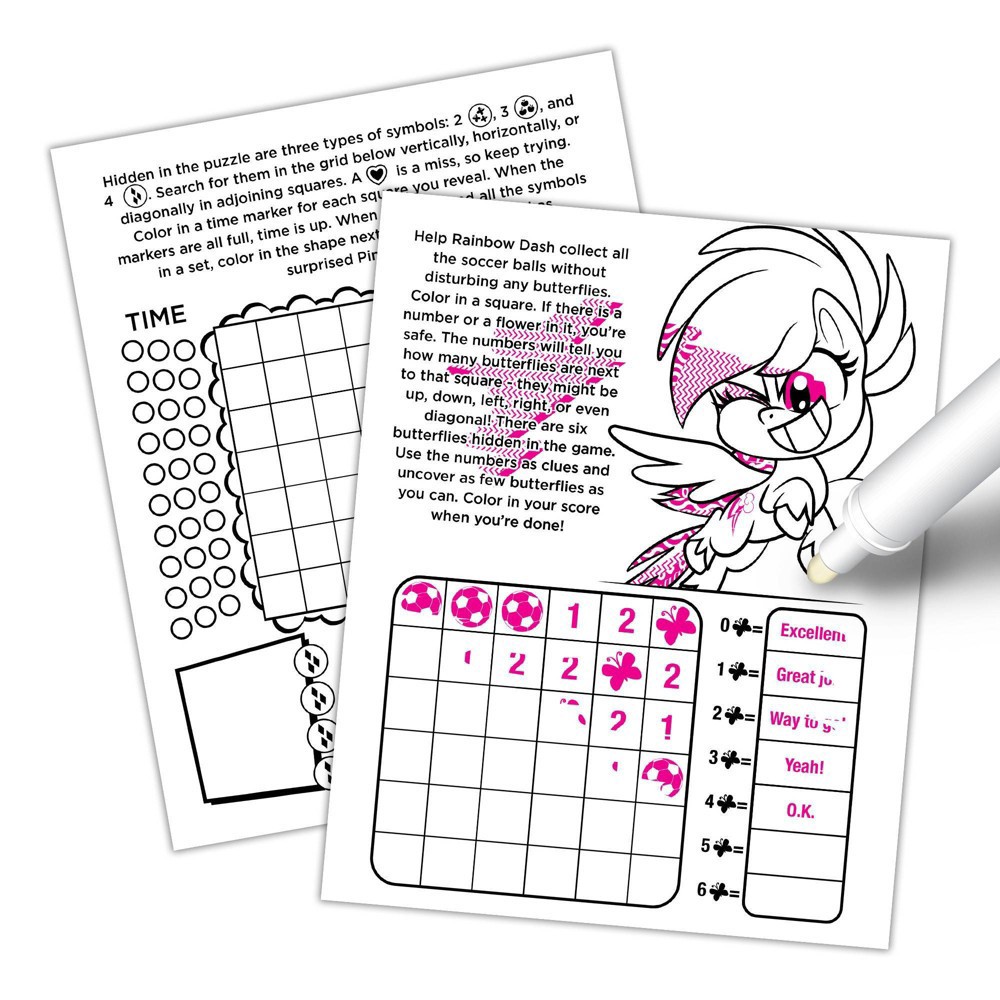 slide 4 of 4, Bendon My Little Pony Imagine Ink Mess Free Game Book, 1 ct