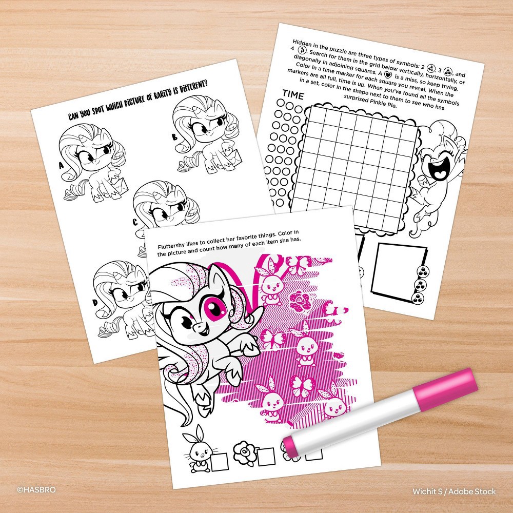 slide 2 of 4, Bendon My Little Pony Imagine Ink Mess Free Game Book, 1 ct