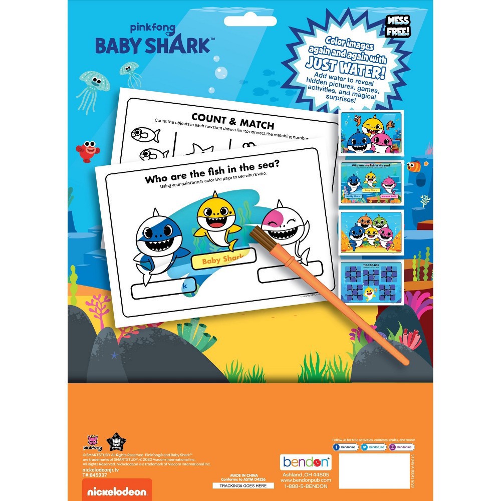 slide 2 of 4, Baby Shark Water Surprise Book, 1 ct