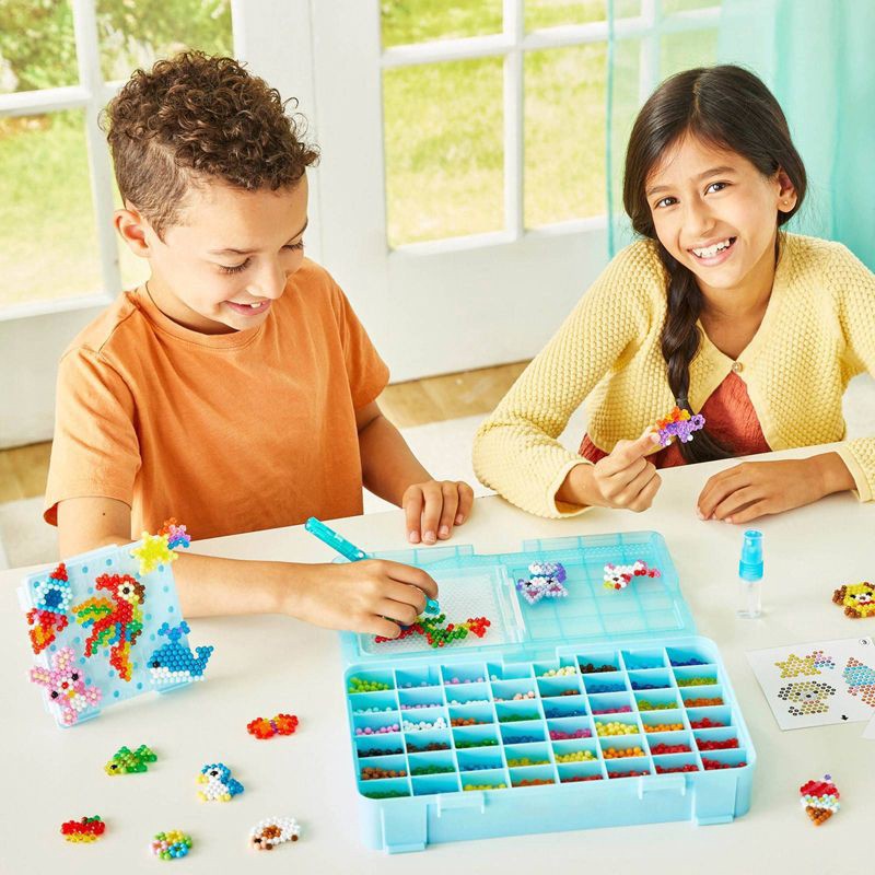 slide 4 of 7, Aquabeads Deluxe Trunk: DIY Art Kit with Instructions for Ages 4+, 1 ct