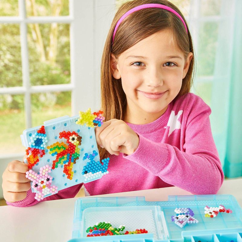 slide 5 of 7, Aquabeads Deluxe Trunk: DIY Art Kit with Instructions for Ages 4+, 1 ct