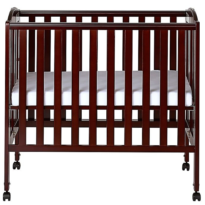 slide 3 of 7, Dream On Me 3-in-1 Folding Portable Crib - Espresso, 1 ct