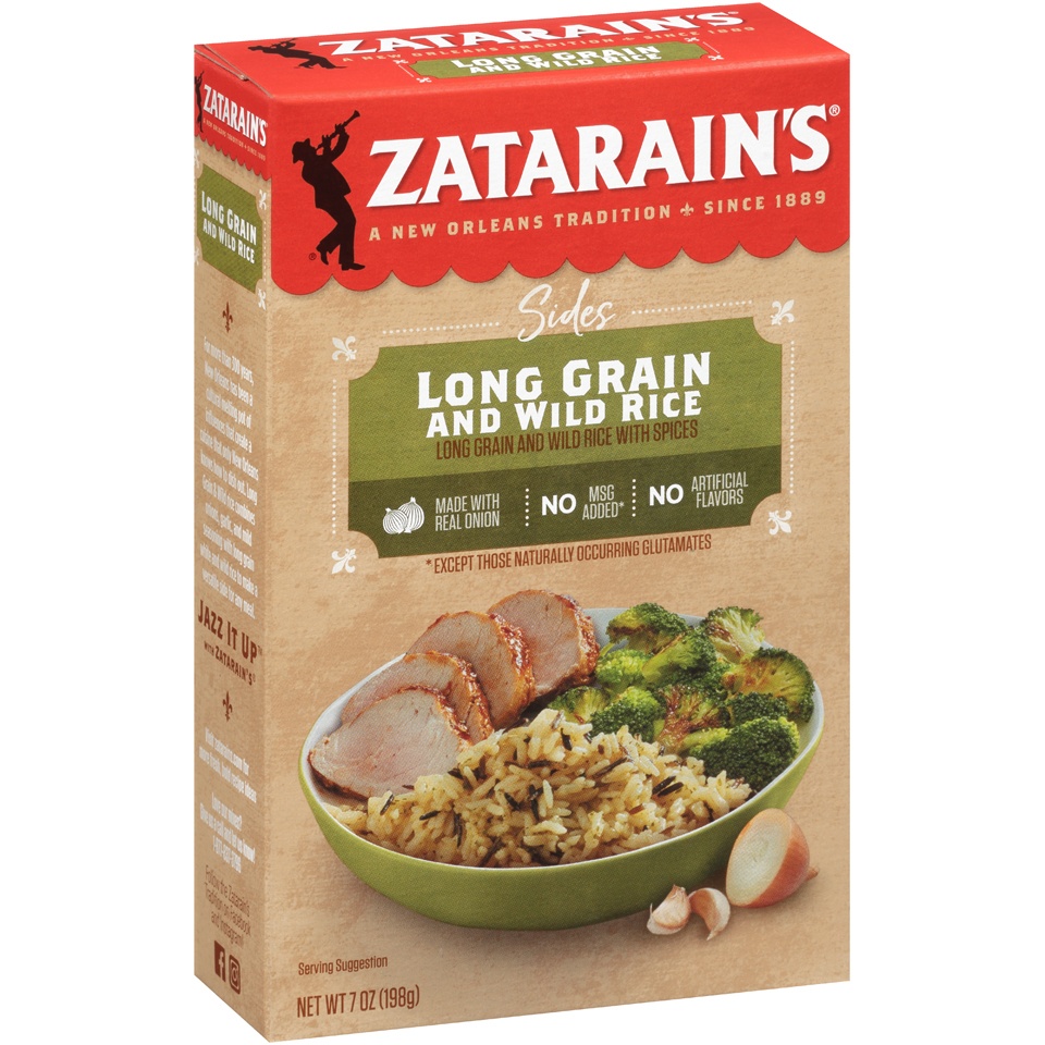 slide 2 of 2, Zatarain's Long Grain & Wild Rice, 7 oz