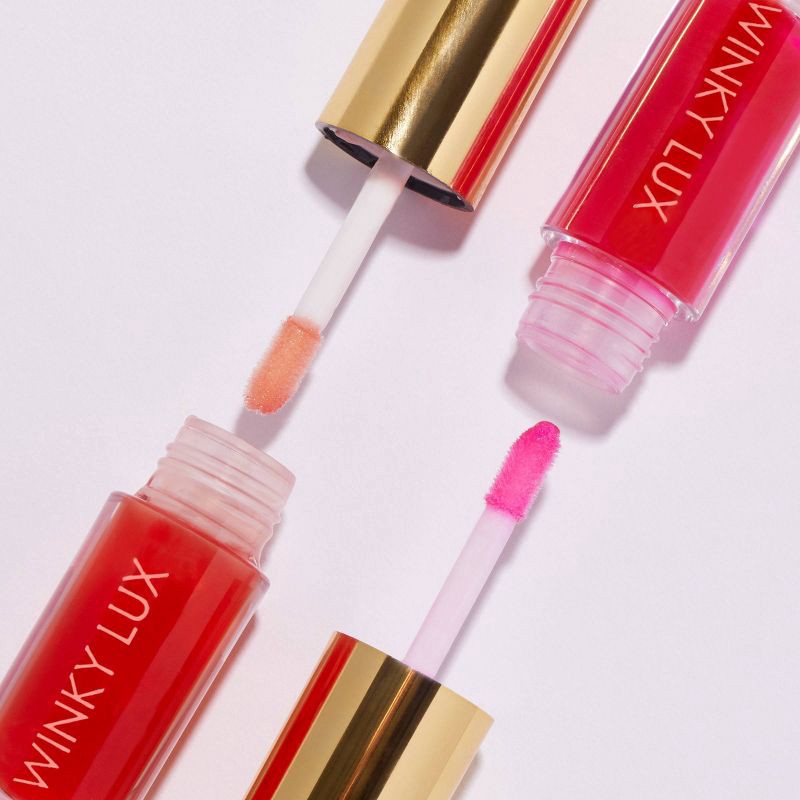 slide 3 of 9, Winky Lux Barely There Tinted Lip Oil - Luscious - 0.12 fl oz, 0.12 fl oz