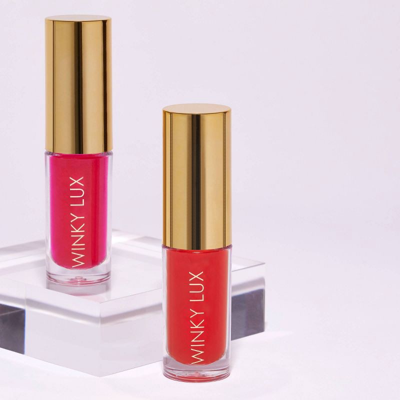 slide 8 of 9, Winky Lux Barely There Tinted Lip Oil - Luscious - 0.12 fl oz, 0.12 fl oz