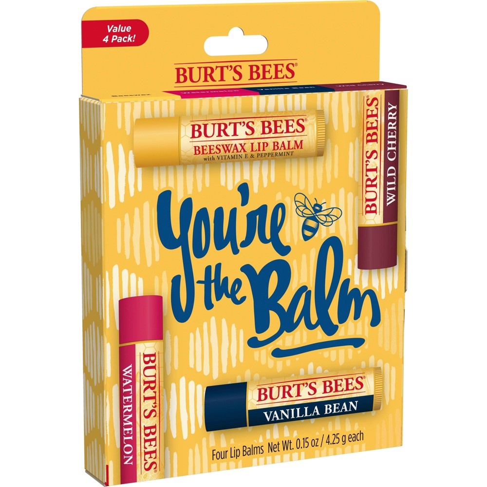 slide 6 of 11, Burt's Bees "You're the Balm" Lip Balm - 4ct, 4 ct