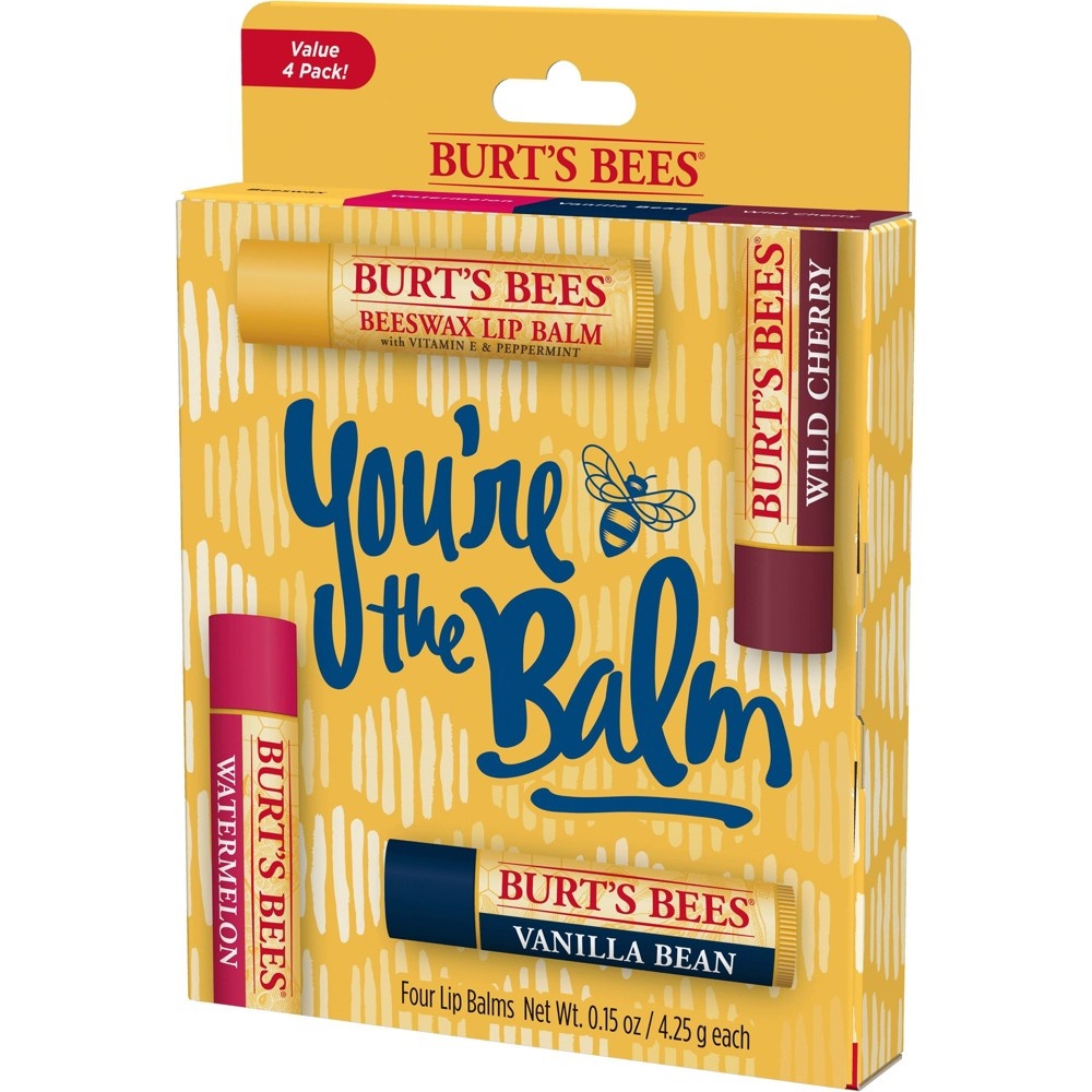 slide 5 of 11, Burt's Bees "You're the Balm" Lip Balm - 4ct, 4 ct