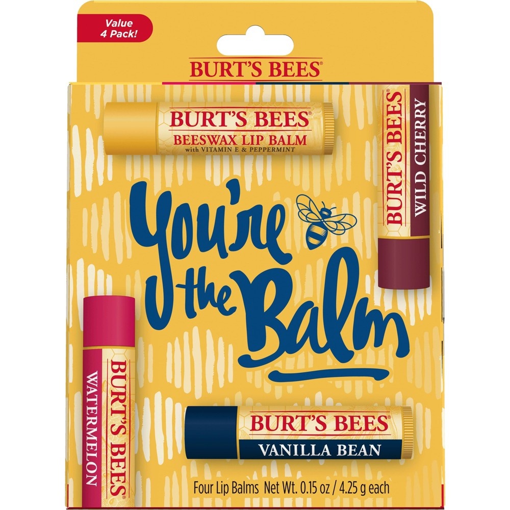 slide 7 of 11, Burt's Bees "You're the Balm" Lip Balm - 4ct, 4 ct