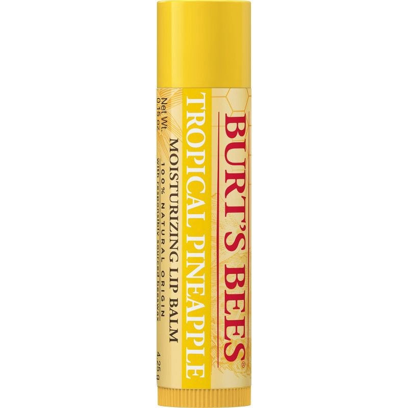 slide 2 of 9, Burt's Bees Lip Balm - Pineapple - 0.15oz, 0.15 oz