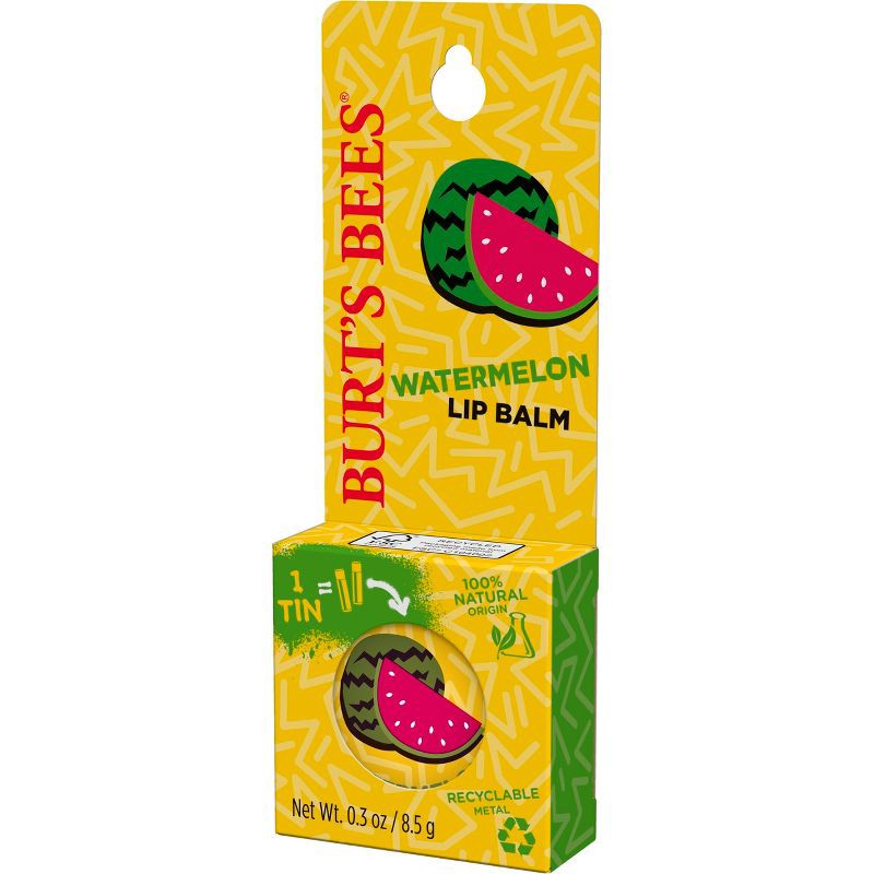 Burt's Bees Tin Lip Balm - Watermelon - 0.3oz 0.3 oz | Shipt