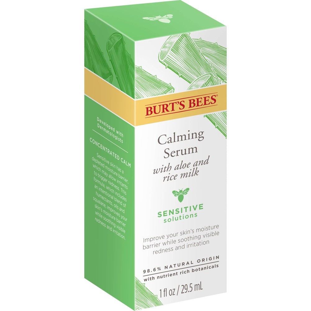 slide 3 of 11, Burt's Bees Sensitive Calming Face Serum - 1 fl oz, 1 fl oz