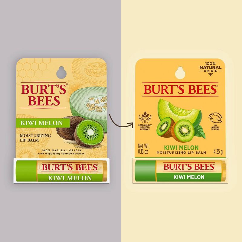 slide 10 of 10, Burt's Bees Target Lip Balm - Kiwi Melon - 0.15oz, 0.15 oz