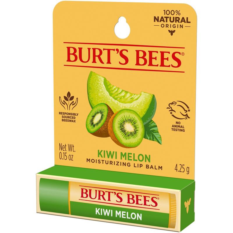 slide 3 of 10, Burt's Bees Target Lip Balm - Kiwi Melon - 0.15oz, 0.15 oz