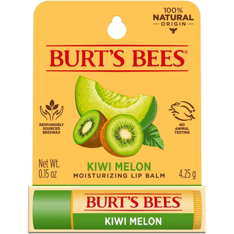 slide 2 of 10, Burt's Bees Target Lip Balm - Kiwi Melon - 0.15oz, 0.15 oz